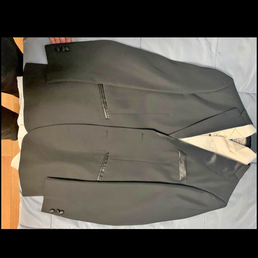 R.Orsini boy suit for normal events! Tuxedo satin interior with satin buttons